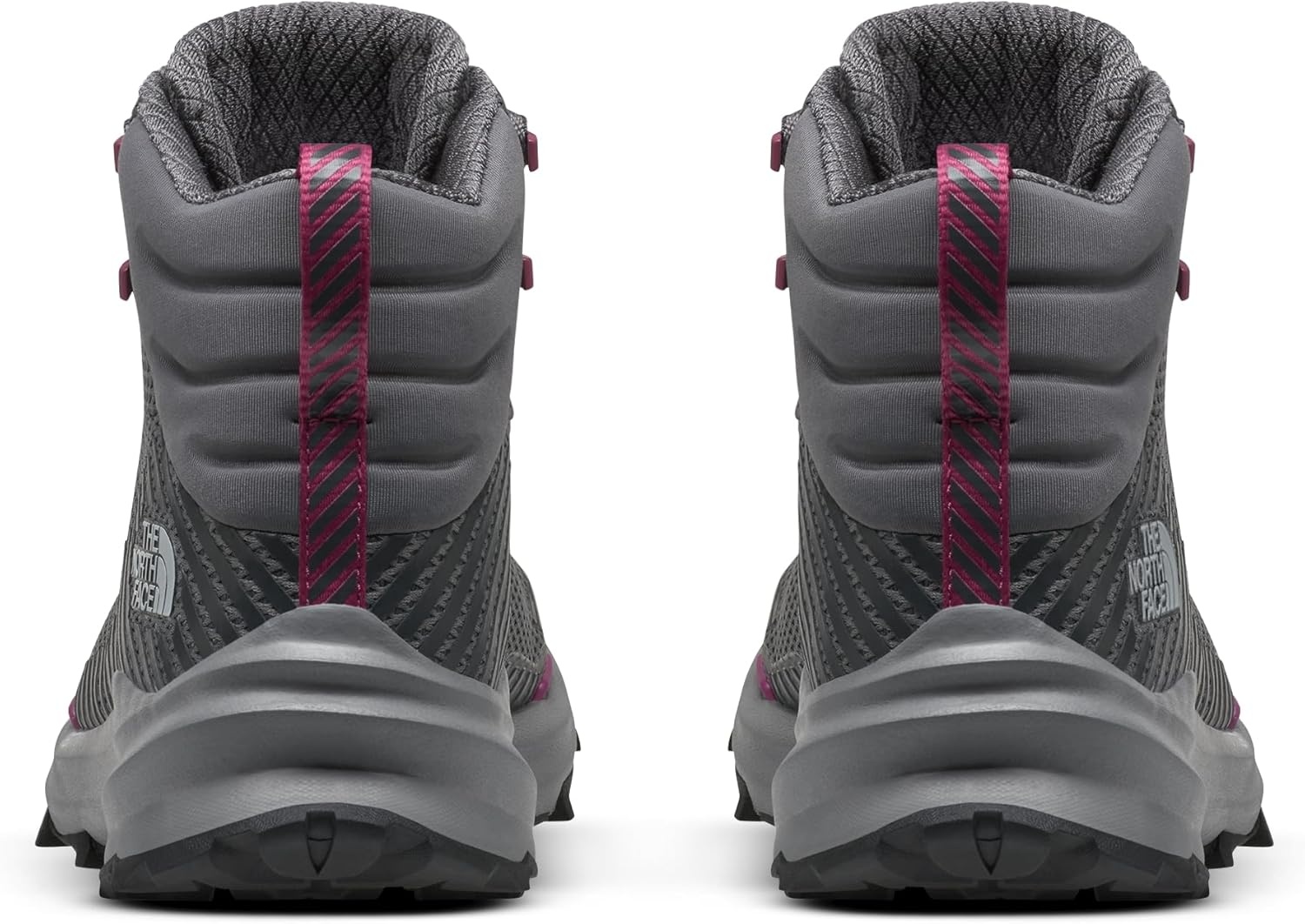 image:imageThe North Face Womens Vectiv Fastpack Mid Waterproof Hiking Shoe Rubber Outsole High Traction 4mm LugSmoked PearlAnthracite Grey