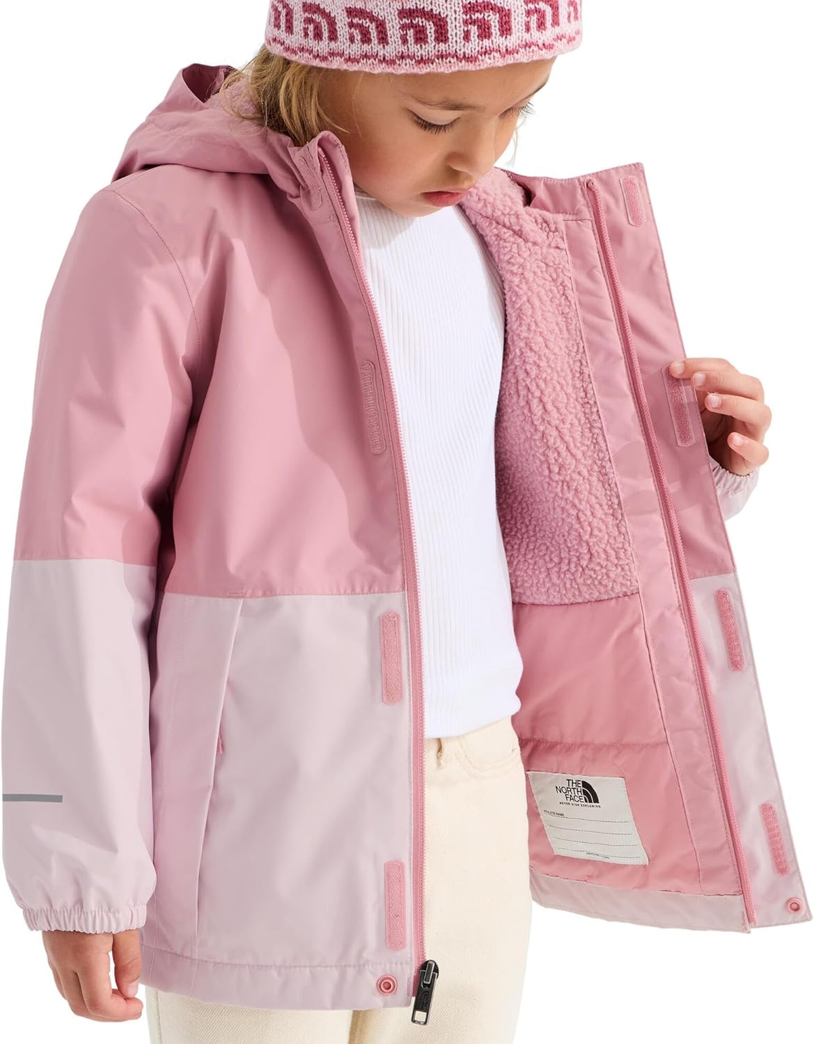 image:imageThe North Face boys Antora Rain Jacket ToddlerPrimrosePale Blossom