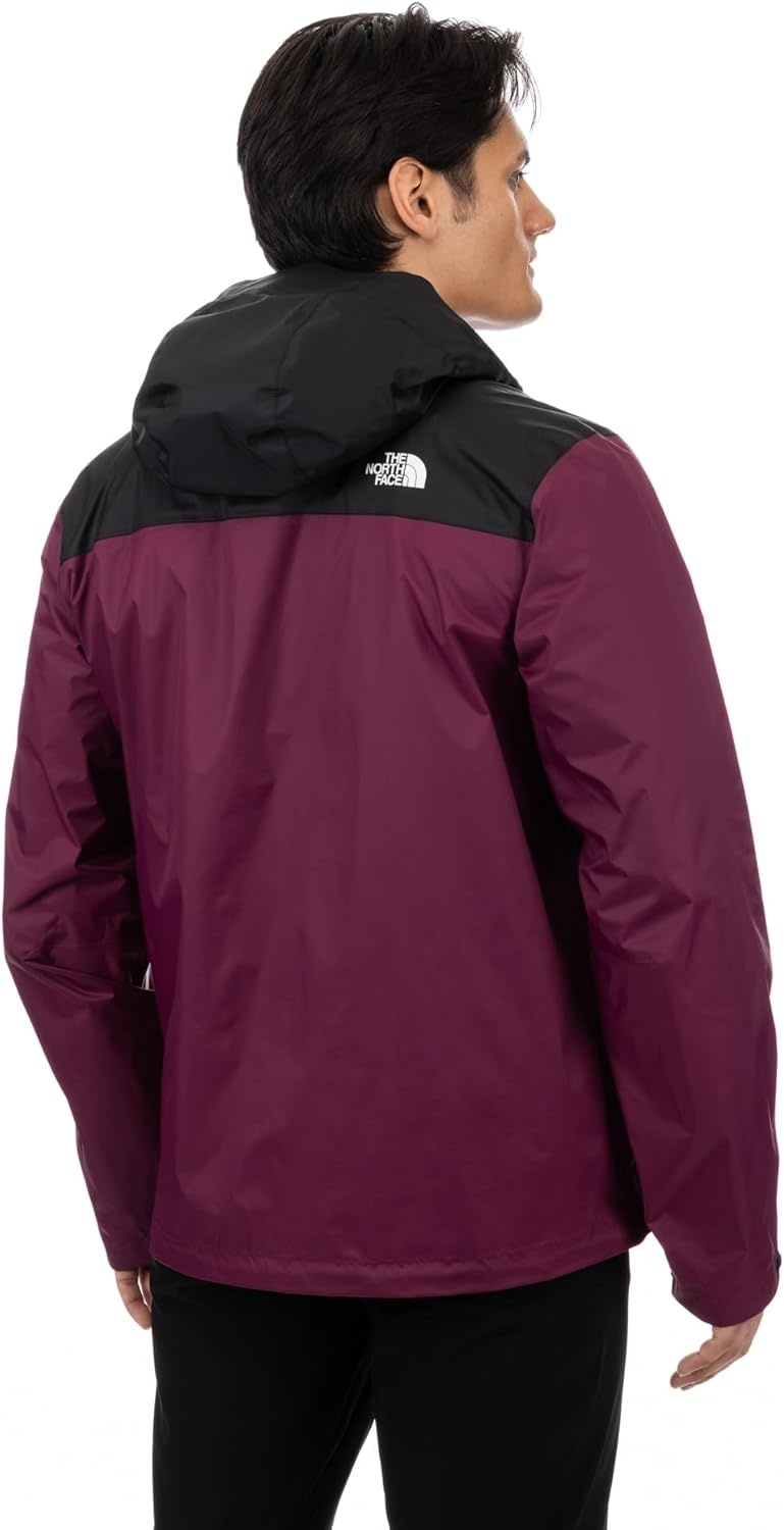 image:imageThe North Face mens Venture 2 Jacket Waterproof amp Windproof Hooded Raincoat Adjustable Hood Breathable PitzipsBoysenberry