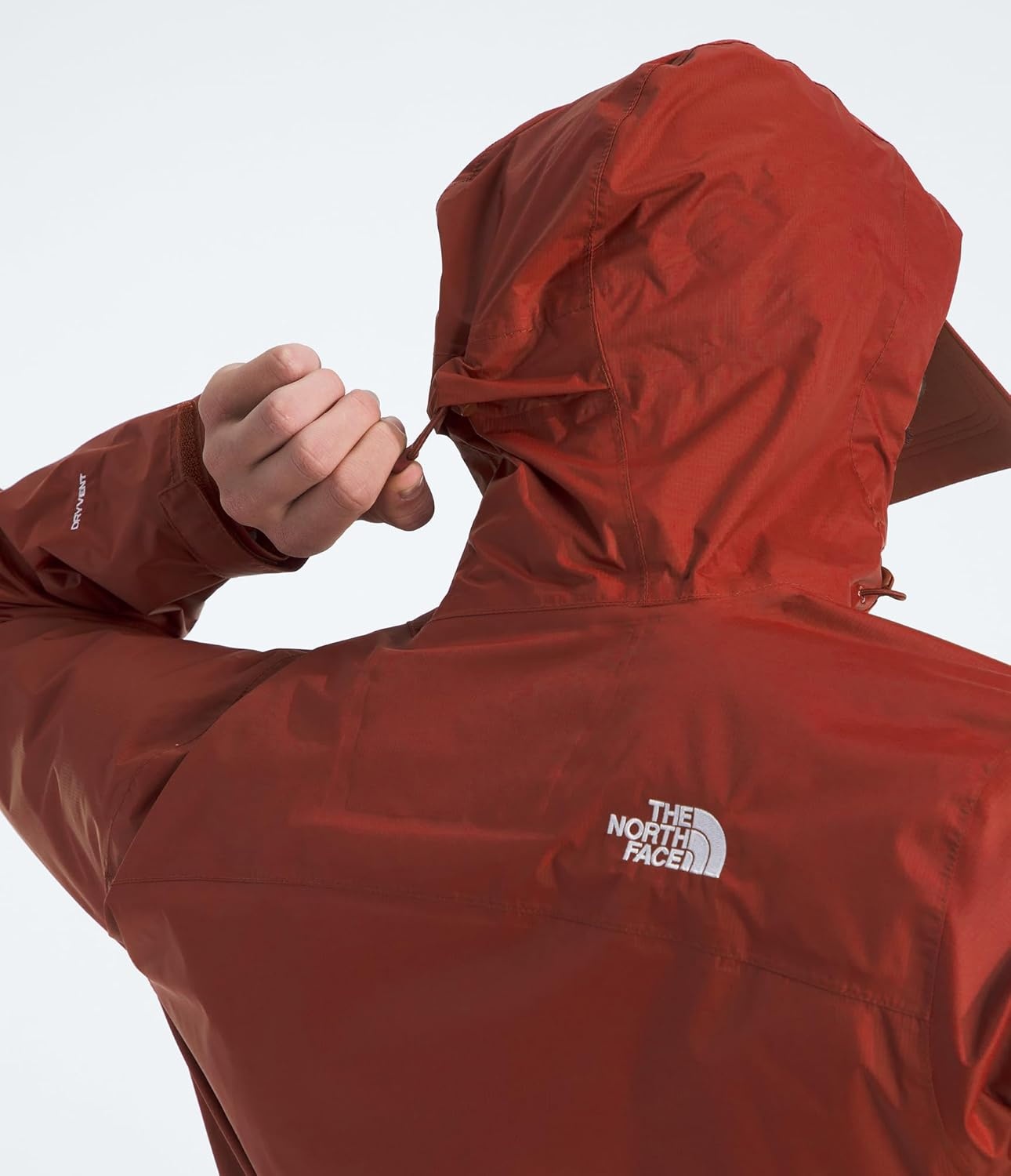 image:imageThe North Face mens Venture 2 Jacket Waterproof amp Windproof Hooded Raincoat Adjustable Hood Breathable PitzipsIron Clay