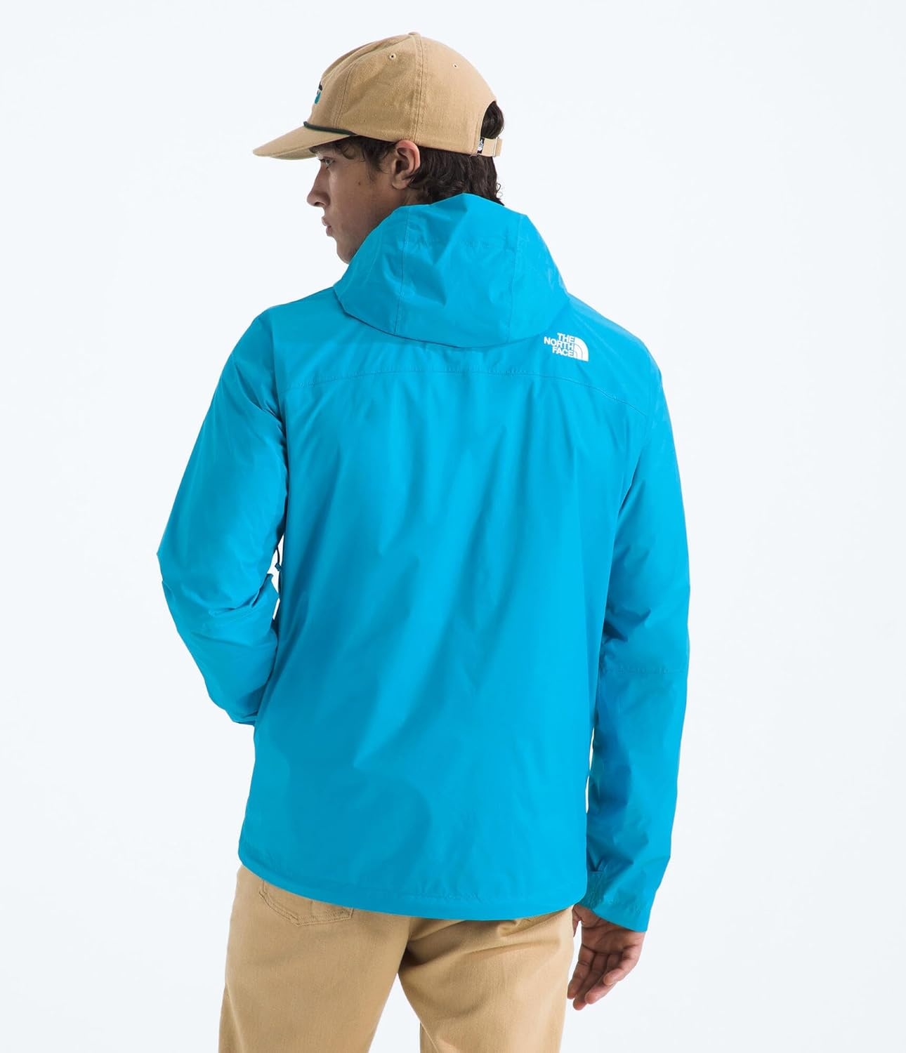 image:imageThe North Face mens Venture 2 Jacket Waterproof amp Windproof Hooded Raincoat Adjustable Hood Breathable PitzipsMeridian Blue
