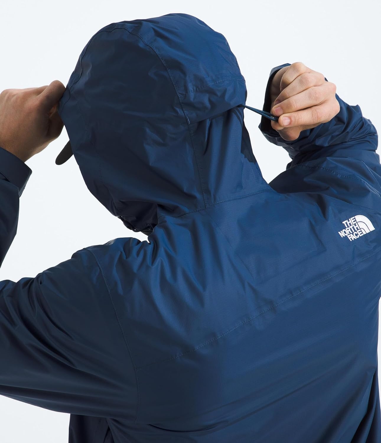 image:imageThe North Face mens Venture 2 Jacket Waterproof amp Windproof Hooded Raincoat Adjustable Hood Breathable PitzipsShady Blue