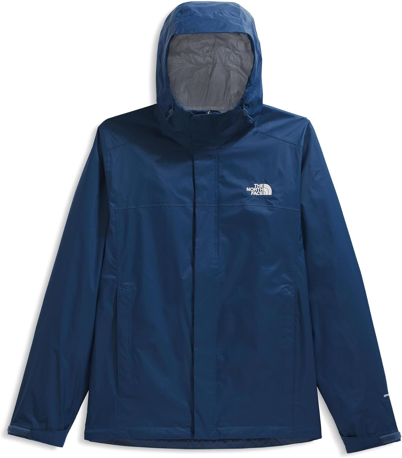 image:imageThe North Face mens Venture 2 Jacket Waterproof amp Windproof Hooded Raincoat Adjustable Hood Breathable PitzipsShady Blue