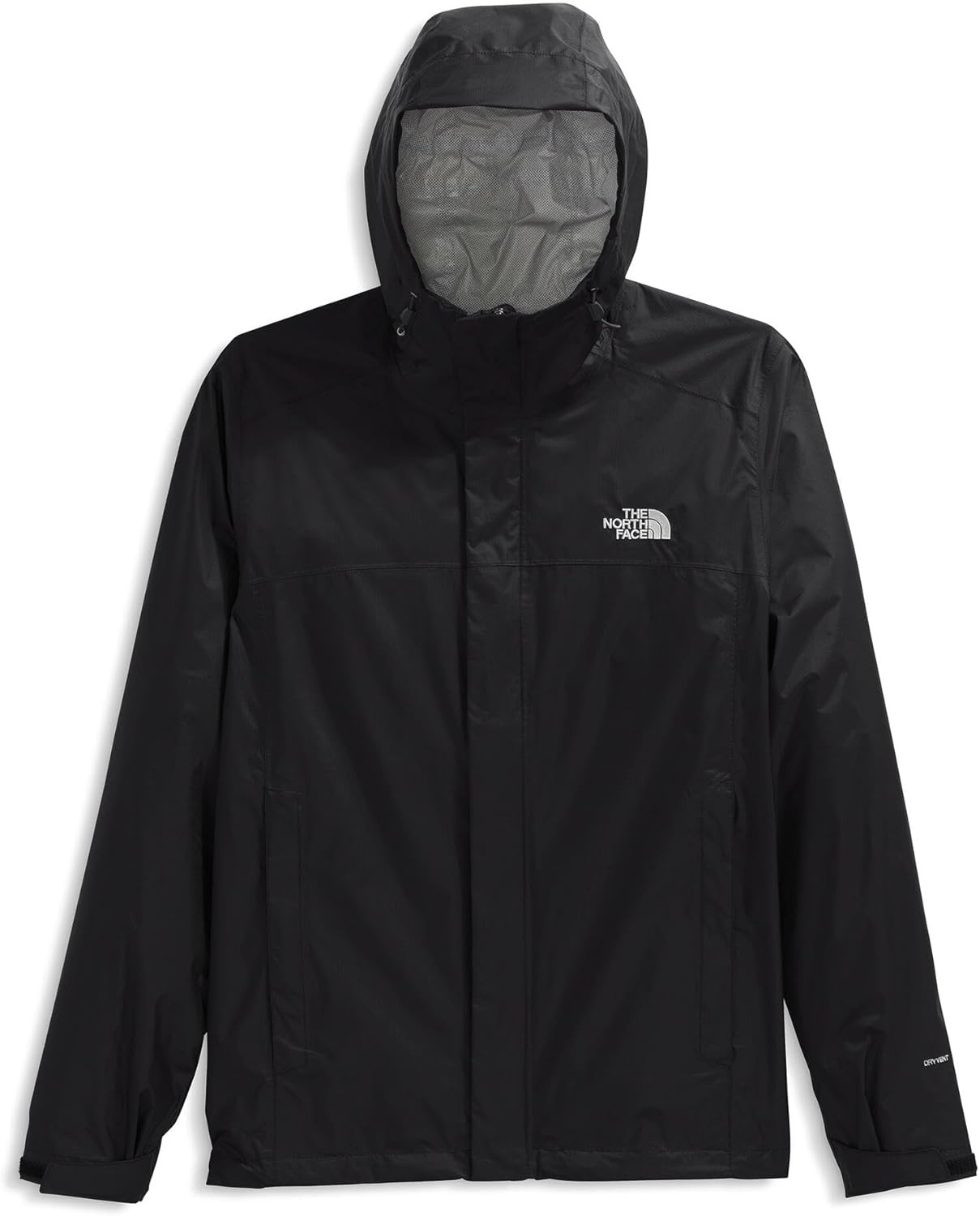 image:imageThe North Face mens Venture 2 Jacket Waterproof amp Windproof Hooded Raincoat Adjustable Hood Breathable PitzipsTnf Black