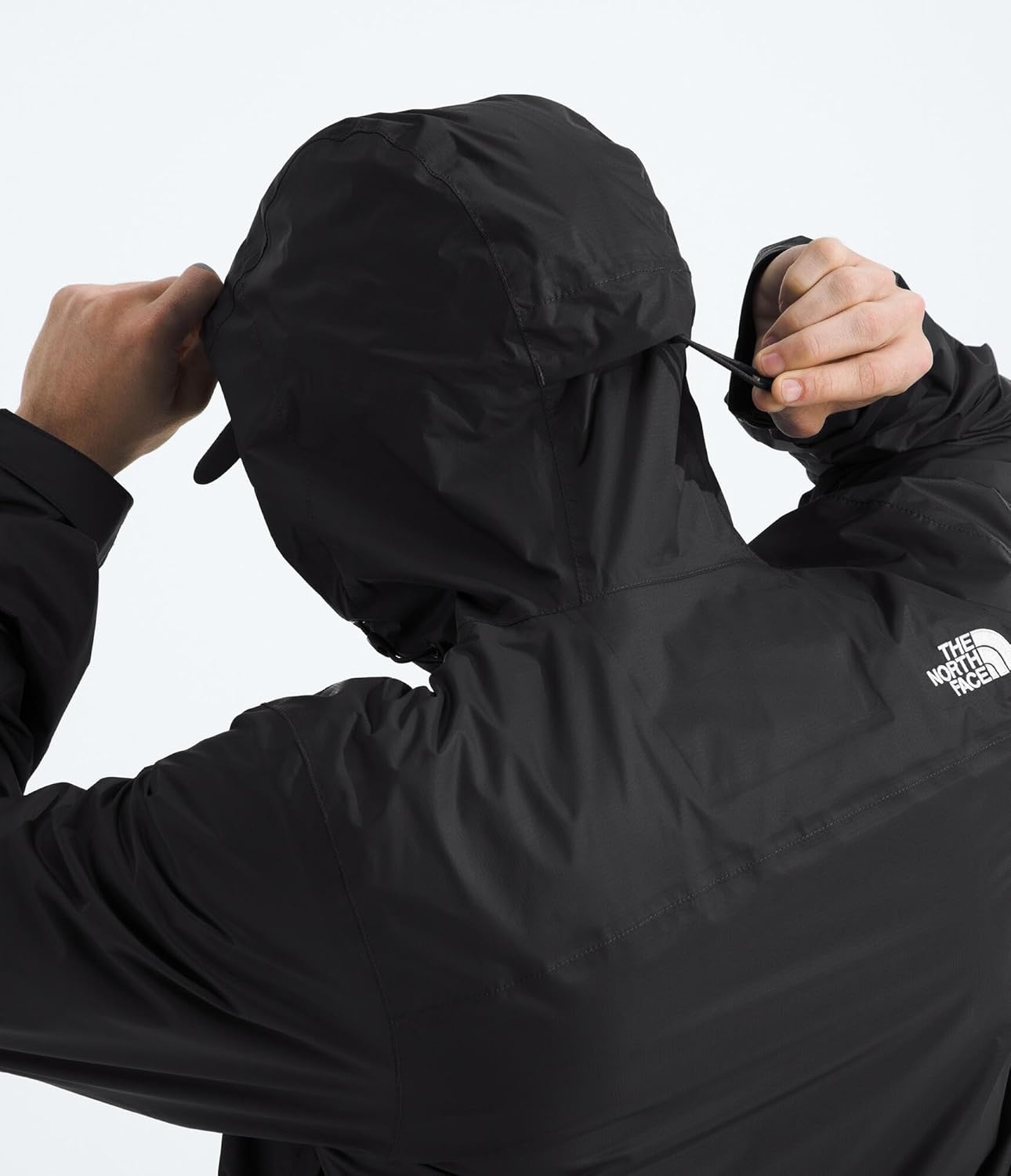 image:imageThe North Face mens Venture 2 Jacket Waterproof amp Windproof Hooded Raincoat Adjustable Hood Breathable PitzipsTnf Black