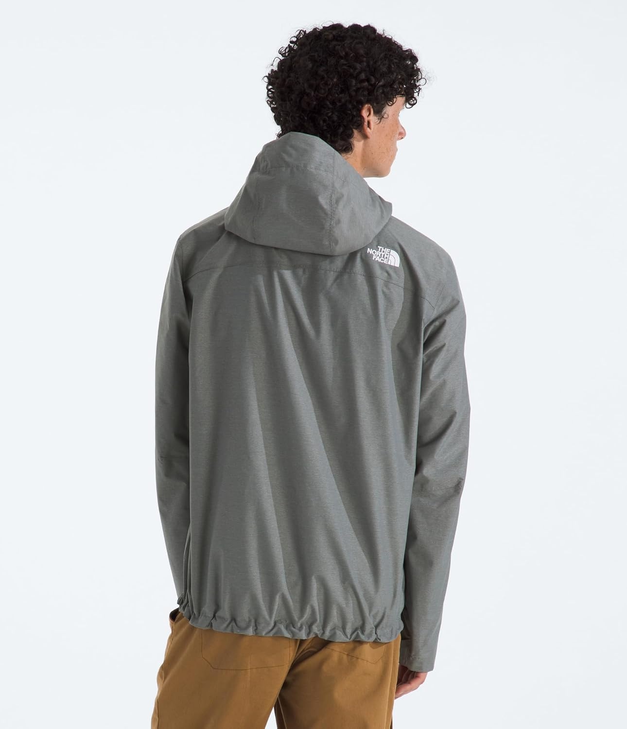 image:imageThe North Face mens Venture 2 Jacket Waterproof amp Windproof Hooded Raincoat Adjustable Hood Breathable PitzipsTnf Medium Grey Heather