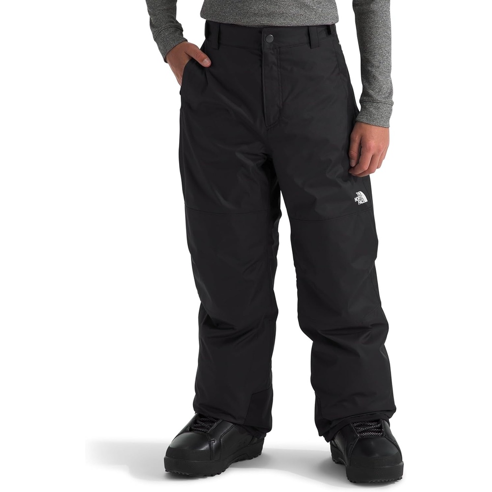 image:imageTHE NORTH FACE Boys Freedom Insulated Pant Waterproof for Ski amp Snowboard Gaiters Adjustable Waist Zip PocketsTnf Black