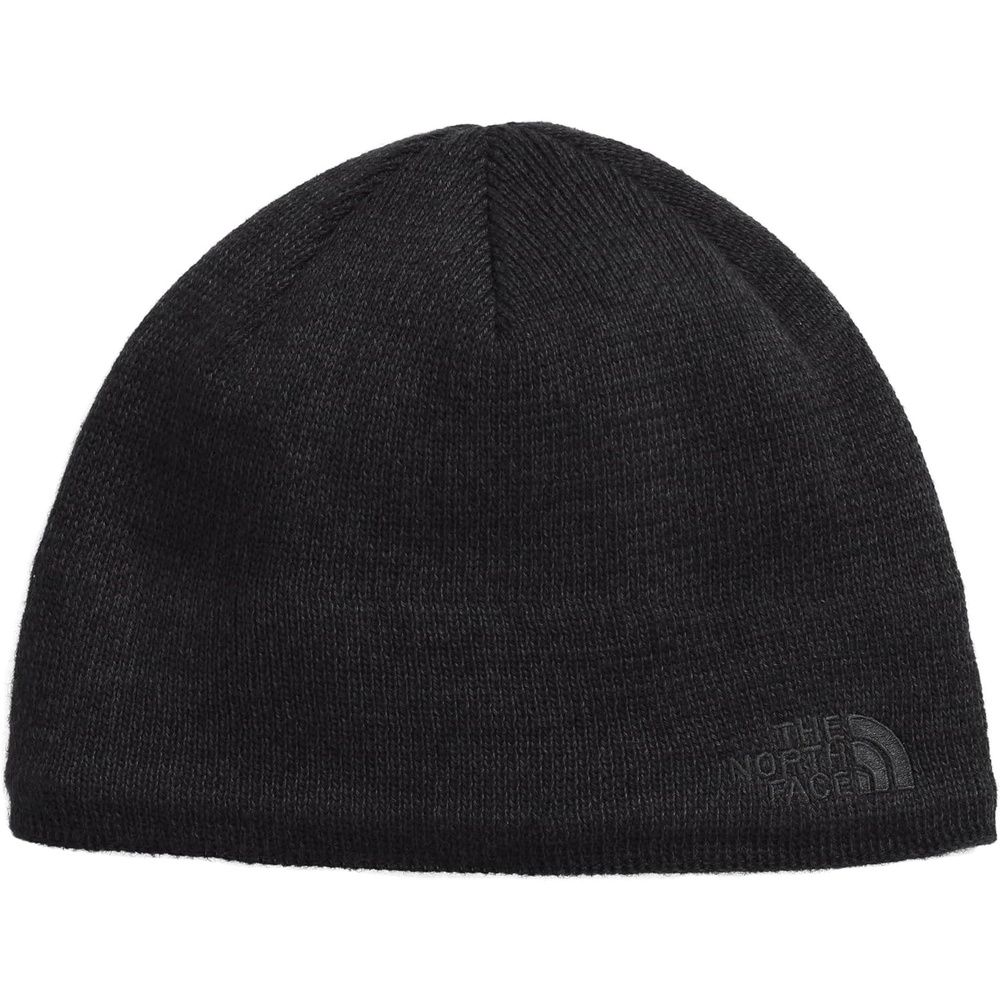 image:imageTHE NORTH FACE Jim Beanie Classic Fit Winter Hat for Men amp Women Warm Fleece Headband amp Embroidered LogoTnf Black Heather