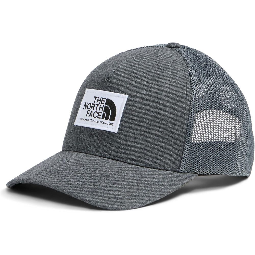 image:imageTHE NORTH FACE Keep It Patched Trucker Deep Fit Snapback Hat for Men amp Women With Breathable Mesh PanelsTnf Medium Grey Heather
