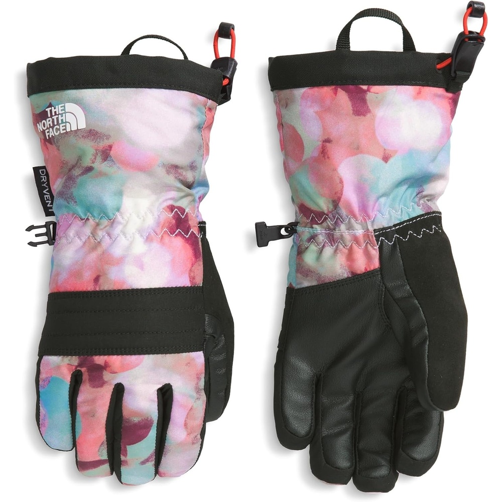 image:imageTHE NORTH FACE Kids Montana Insulated Ski Glove Touchscreen Compatible Water amp Wind Resistant Fleece Lined Pairing ClipLite Lilac Lens Flare Print
