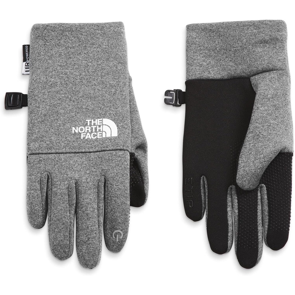 image:imageTHE NORTH FACE Little Kids Recycled Etip Glove Touchscreen Compatible Gripper Dots Stretchy Fleece Lining Pairing ClipTnf Medium Grey Heather