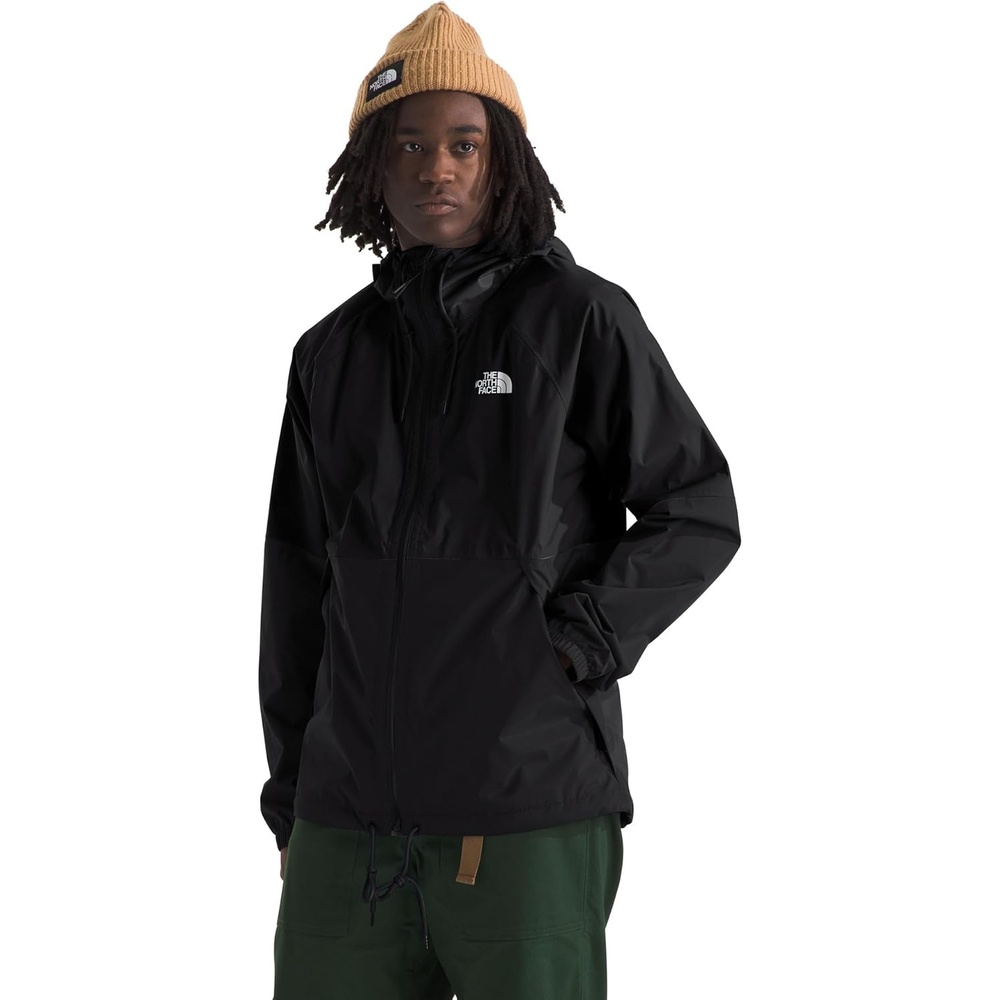 image:imageTHE NORTH FACE Mens Antora Rain Hoodie Windproof amp Waterproof With Adjustable Hood Drawcord HemTnf Blacknpf