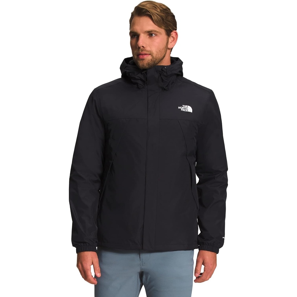 image:imageTHE NORTH FACE Mens Antora Triclimate Jacket Waterproof Shell Warm Inner Fleece Layer Adjustable 3 Piece HoodTnf BlackVanadis Grey