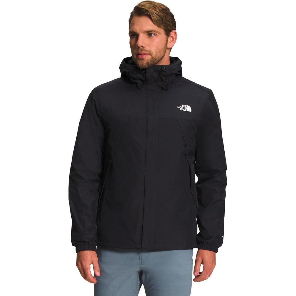 image:imageTHE NORTH FACE Mens Antora Triclimate Jacket Waterproof Shell Warm Inner Fleece Layer Adjustable 3 Piece HoodTnf BlackVanadis Greynpf