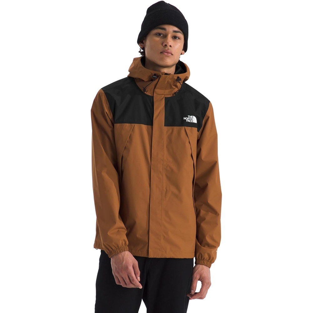 image:imageTHE NORTH FACE Mens Antora Waterproof Jacket Standard and Big SizeBurnt UmberTnf Black