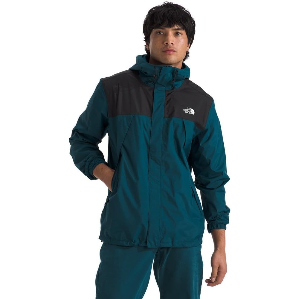image:imageTHE NORTH FACE Mens Antora Waterproof Jacket Standard and Big SizeMidnight PetrolTnf Black