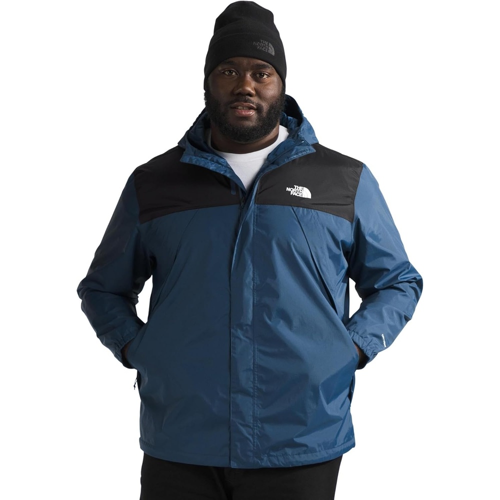 image:imageTHE NORTH FACE Mens Antora Waterproof Jacket Standard and Big SizeShady BlueTnf Blacknpf
