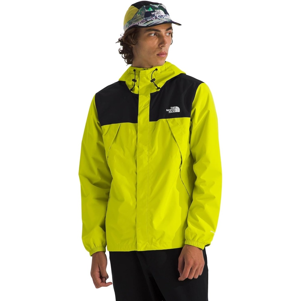 image:imageTHE NORTH FACE Mens Antora Waterproof Jacket Standard and Big SizeSulphur Spring GreenTnf Black