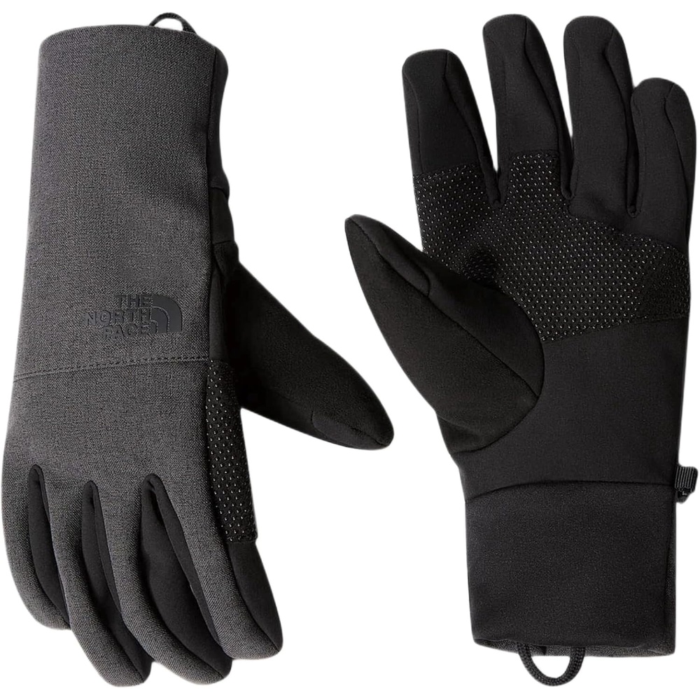 image:imageTHE NORTH FACE Mens Apex Etip Glove Touchscreen Compatible Water Repellent Finish Fleece amp Tricot LiningTnf Dark Grey Heather