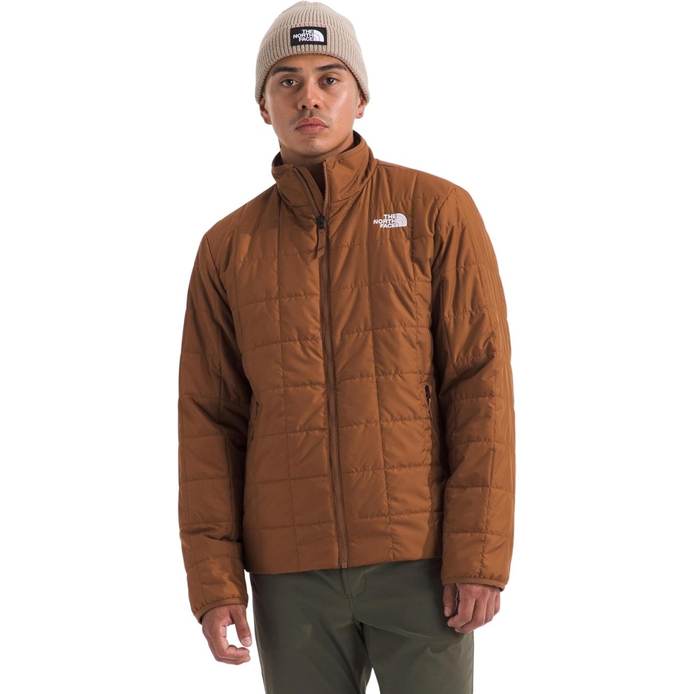 image:imageTHE NORTH FACE Mens Junction Insulated Jacket Water Repellent Winter Coat With Synthetic Insulation amp Zip Hand PocketsBurnt Umber