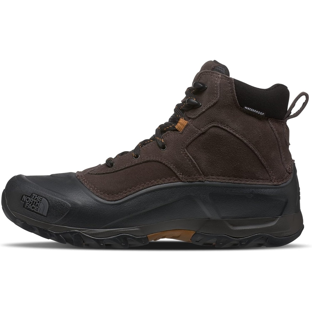 image:imageTHE NORTH FACE Mens Snowfuse Winter Boot Insulated amp Waterproof Lightweight Shell Durable SoleCoffee BrownTnf Black