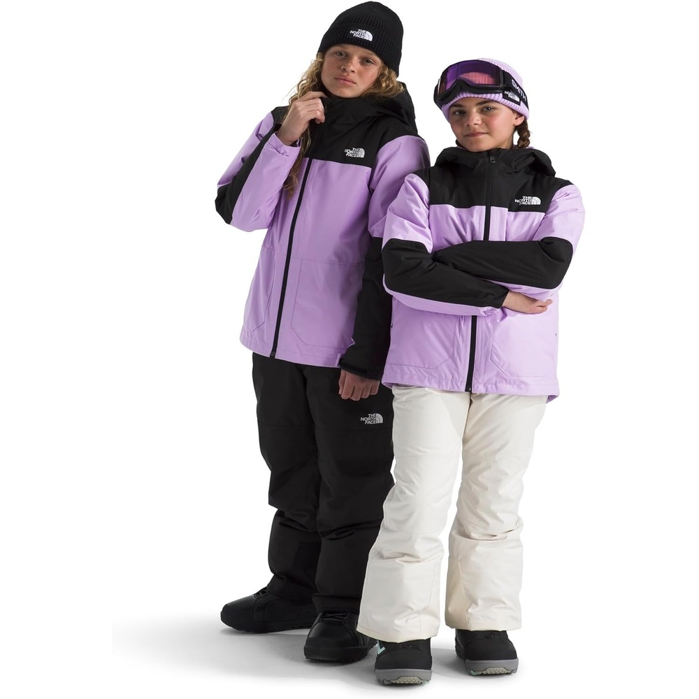 image:imageTHE NORTH FACE Teen Freedom Triclimate Jacket  Heatseeker Insulation amp Water Repellent Helmet Compatible Hood Goggle WipeLite Lilac
