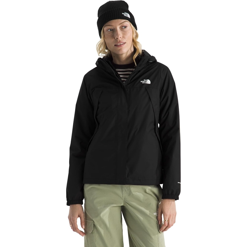 image:imageTHE NORTH FACE Womens Antora Triclimate Jacket Waterproof Shell Warm Inner Fleece Layer Adjustable Hood With DrawcordTnf Black