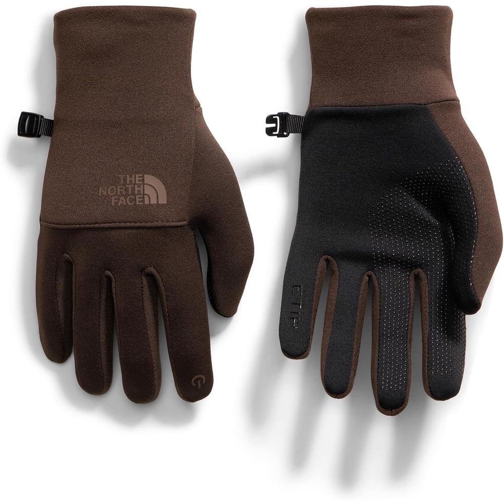 image:imageTHE NORTH FACE Womens Etip Recycled Glove  Touchscreen Compatible Winter Running Gloves With Silicone GrippersDark Chestnut