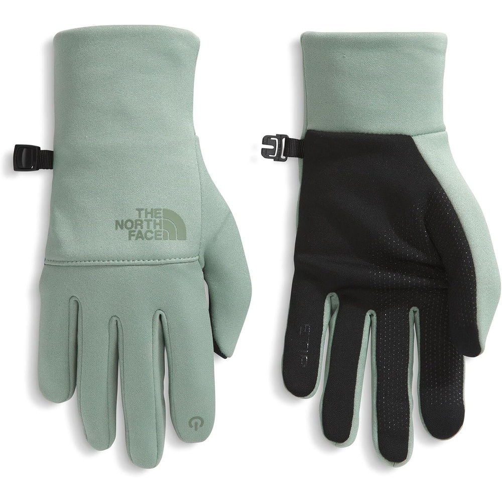 image:imageTHE NORTH FACE Womens Etip Recycled Glove Touchscreen Compatible Winter Running Gloves With Silicone GrippersSlate Moss