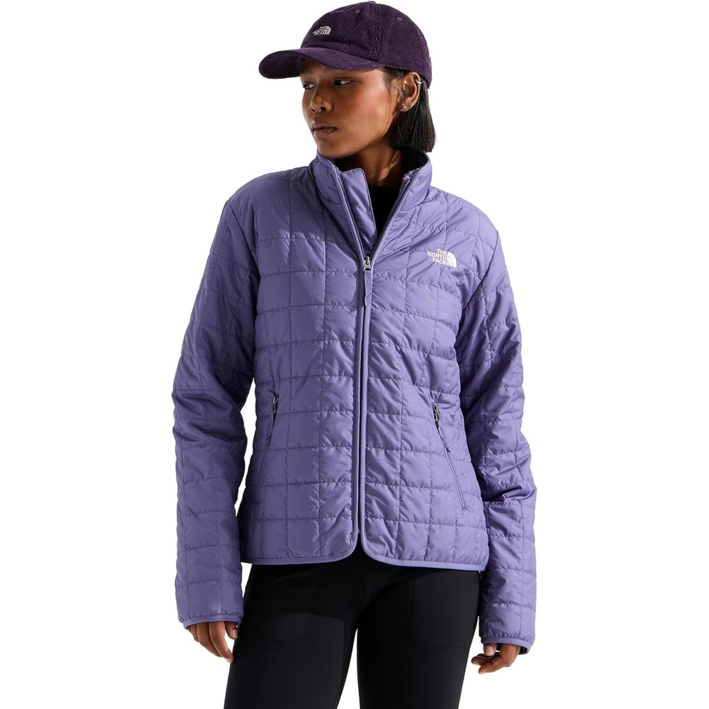 image:imageTHE NORTH FACE Womens Junction Insulated Jacket Standard amp Plus Size Water Repellent Winter Coat amp Zip Hand PocketsGrounded Plum
