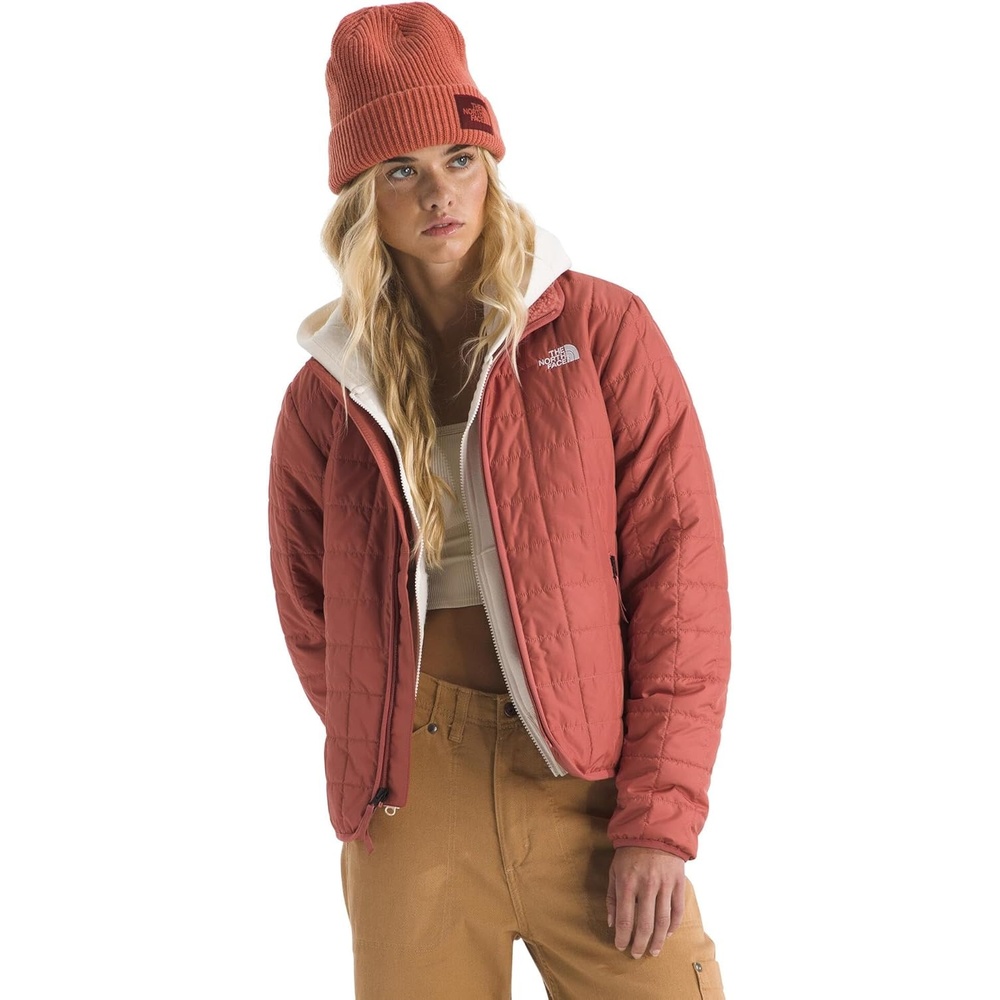 image:imageTHE NORTH FACE Womens Junction Insulated Jacket Standard amp Plus Size Water Repellent Winter Coat amp Zip Hand PocketsMars Dust