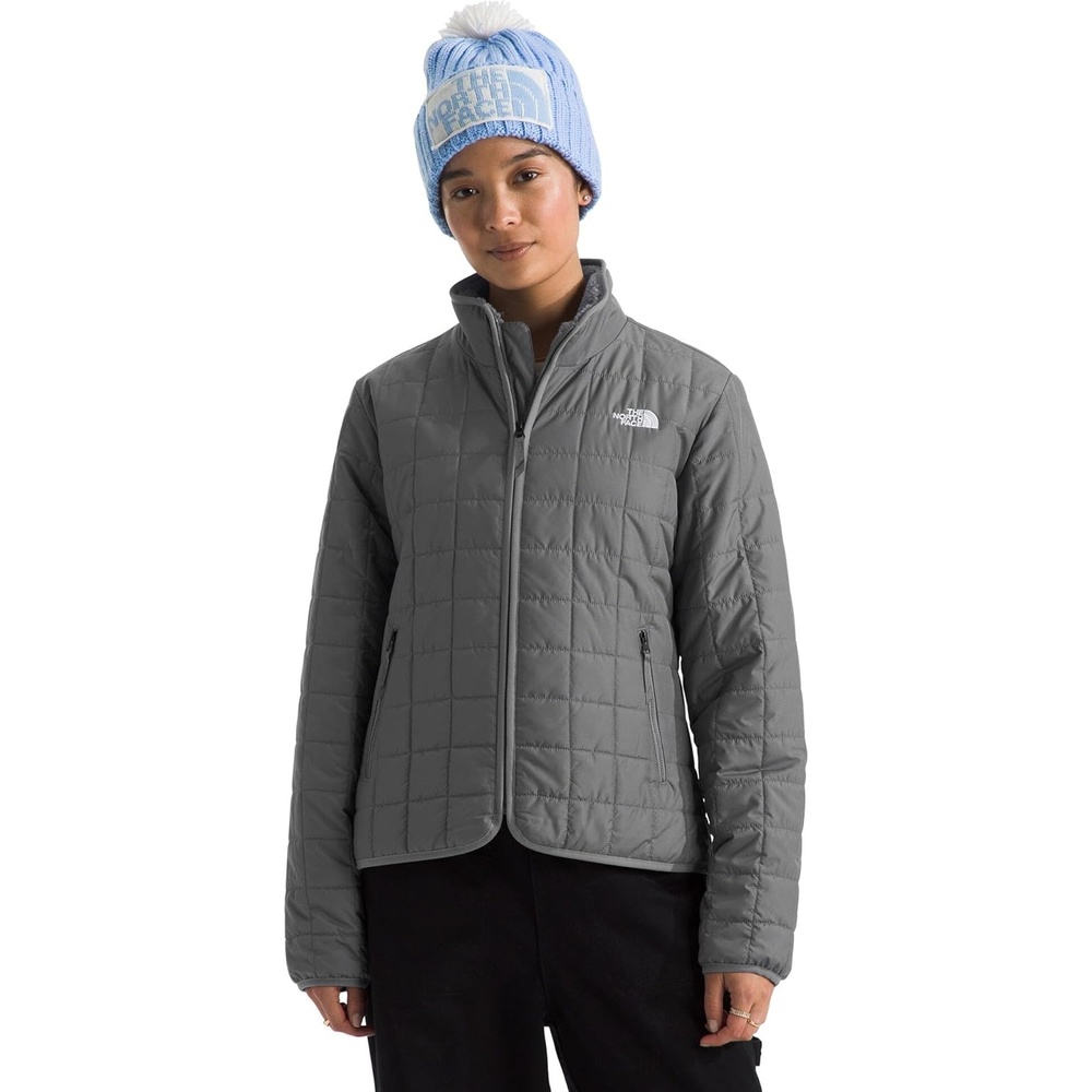 image:imageTHE NORTH FACE Womens Junction Insulated Jacket Standard amp Plus Size Water Repellent Winter Coat amp Zip Hand PocketsSmoked Pearl