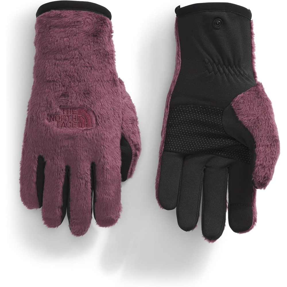 image:imageTHE NORTH FACE Womens Osito Etip Glove Touchscreen Compatible Hand Warming Soft Fleece Silicone GrippersMidnight Mauve