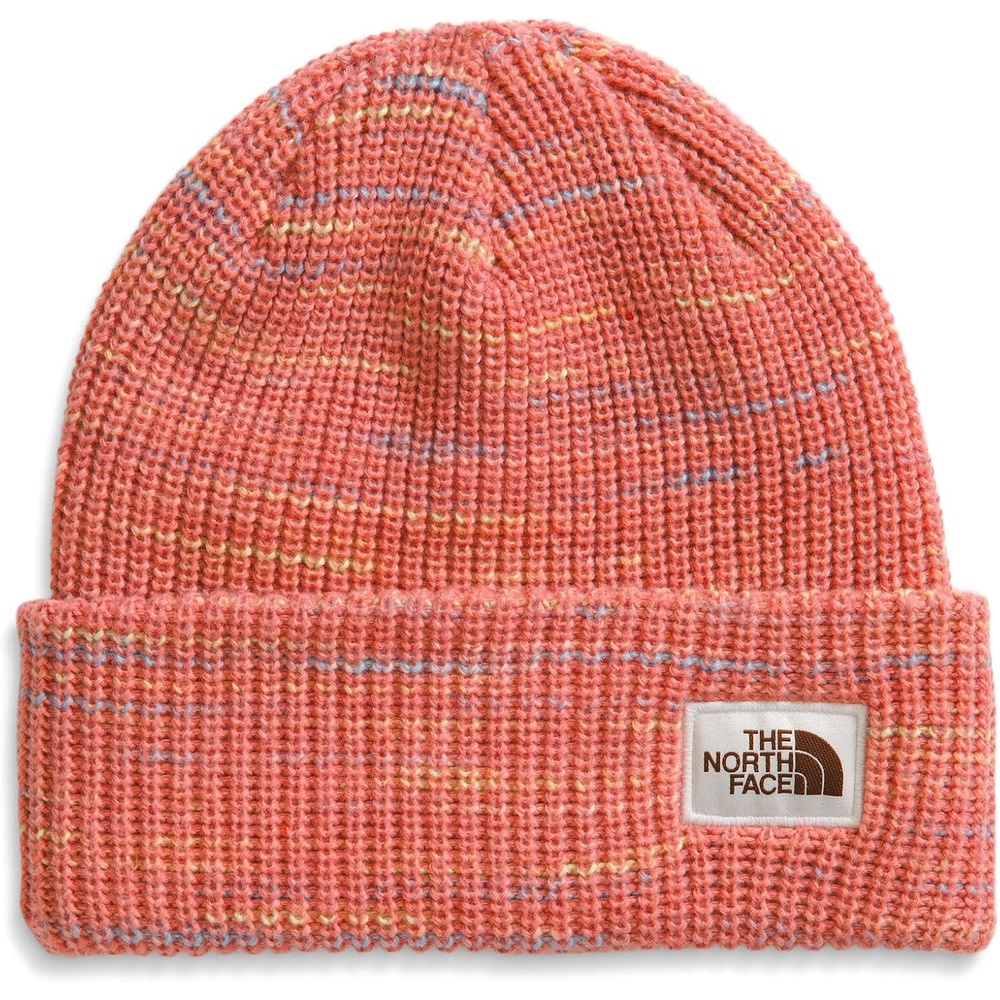 image:imageTHE NORTH FACE Womens Salty Bae Lined Beanie Cuffed Winter Hat Cozy Knit Lining amp Woven LabelMars Dust