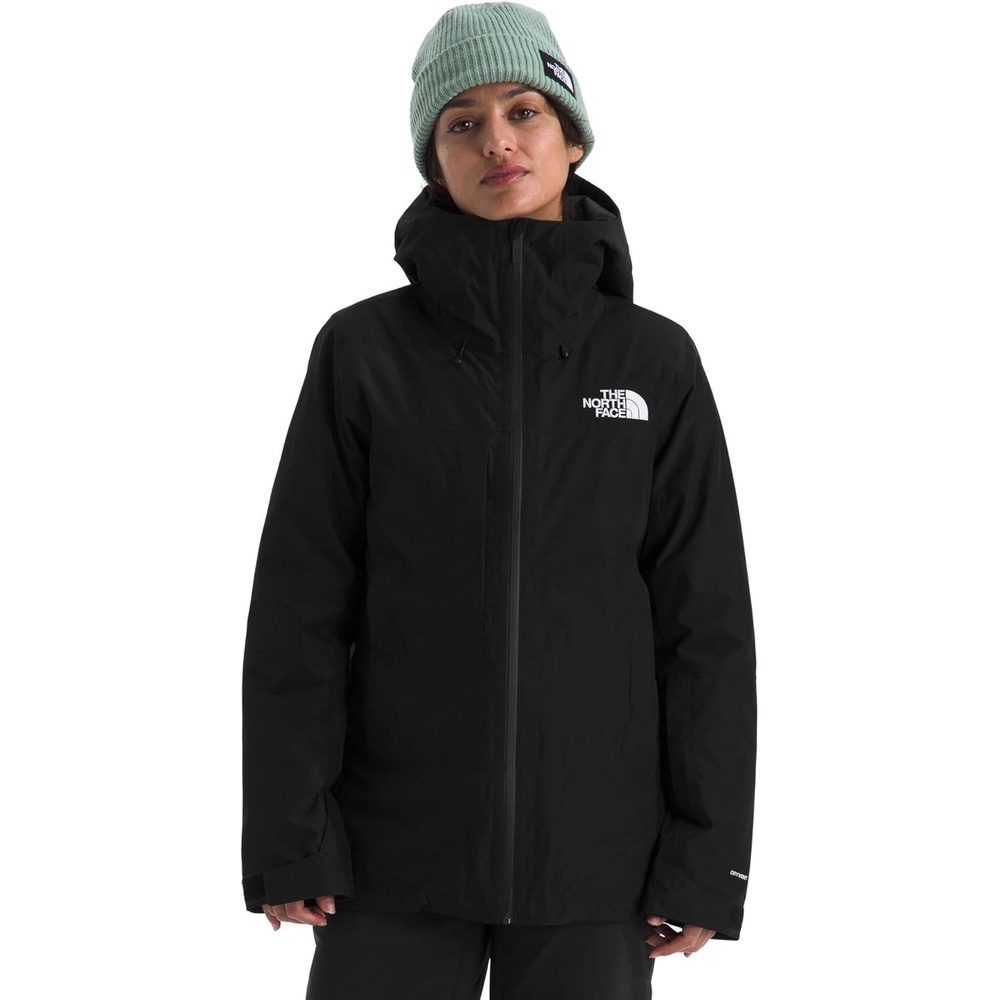 image:imageTHE NORTH FACE Womens Thermoball Snow Triclimate Jacket Standard amp Plus Size Insulated amp Waterproof Helmet CompatibleTnf Black
