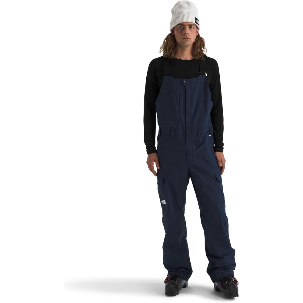 image:imageTHE NORTH FACE mens Freedom Ski and Snow Bib Waterproof Builtin Gaiter Mesh Lined BreathabilitySummit Navy