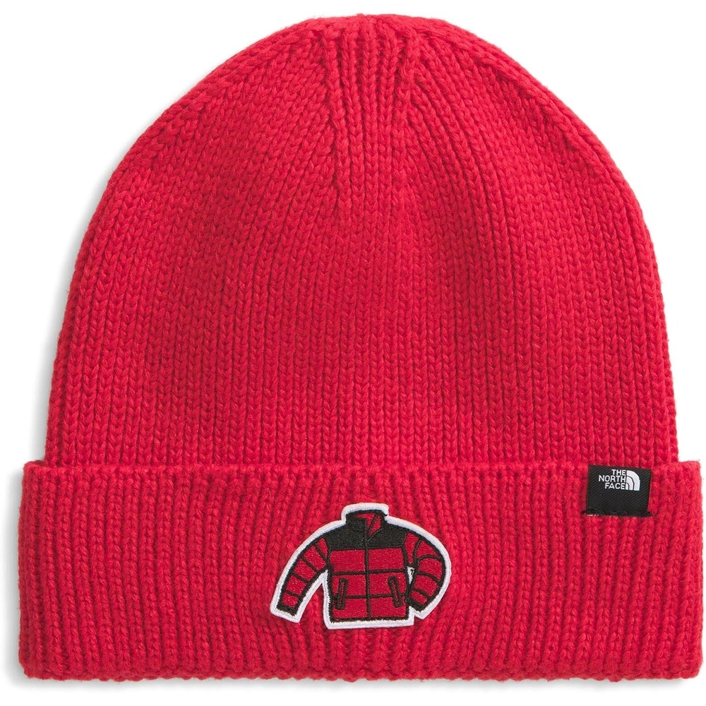 image:imageThe North FACE UnisexAdult TNF Logo Box Cuffed BeanieTnf RedIcon Patch