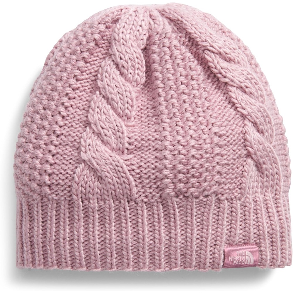 image:imageThe North FACE Womens Oh Mega Lined Beanie Deep Fit Cuffed Winter Hat with Soft Cable Knit Texture amp Fleece LiningMauve