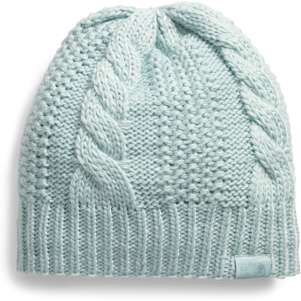 image:imageThe North FACE Womens Oh Mega Lined Beanie Deep Fit Cuffed Winter Hat with Soft Cable Knit Texture amp Fleece LiningMuted Pine