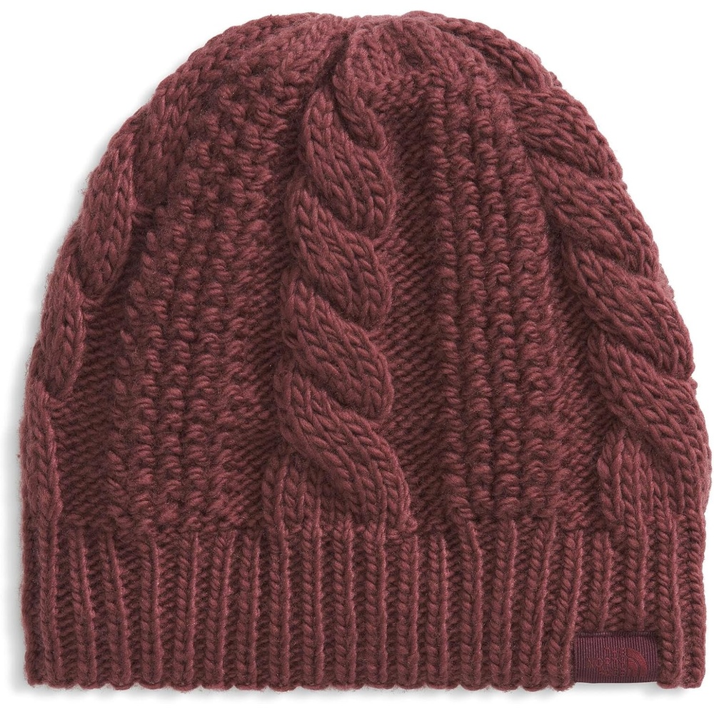 image:imageThe North FACE Womens Oh Mega Lined Beanie Deep Fit Cuffed Winter Hat with Soft Cable Knit Texture amp Fleece LiningSumac
