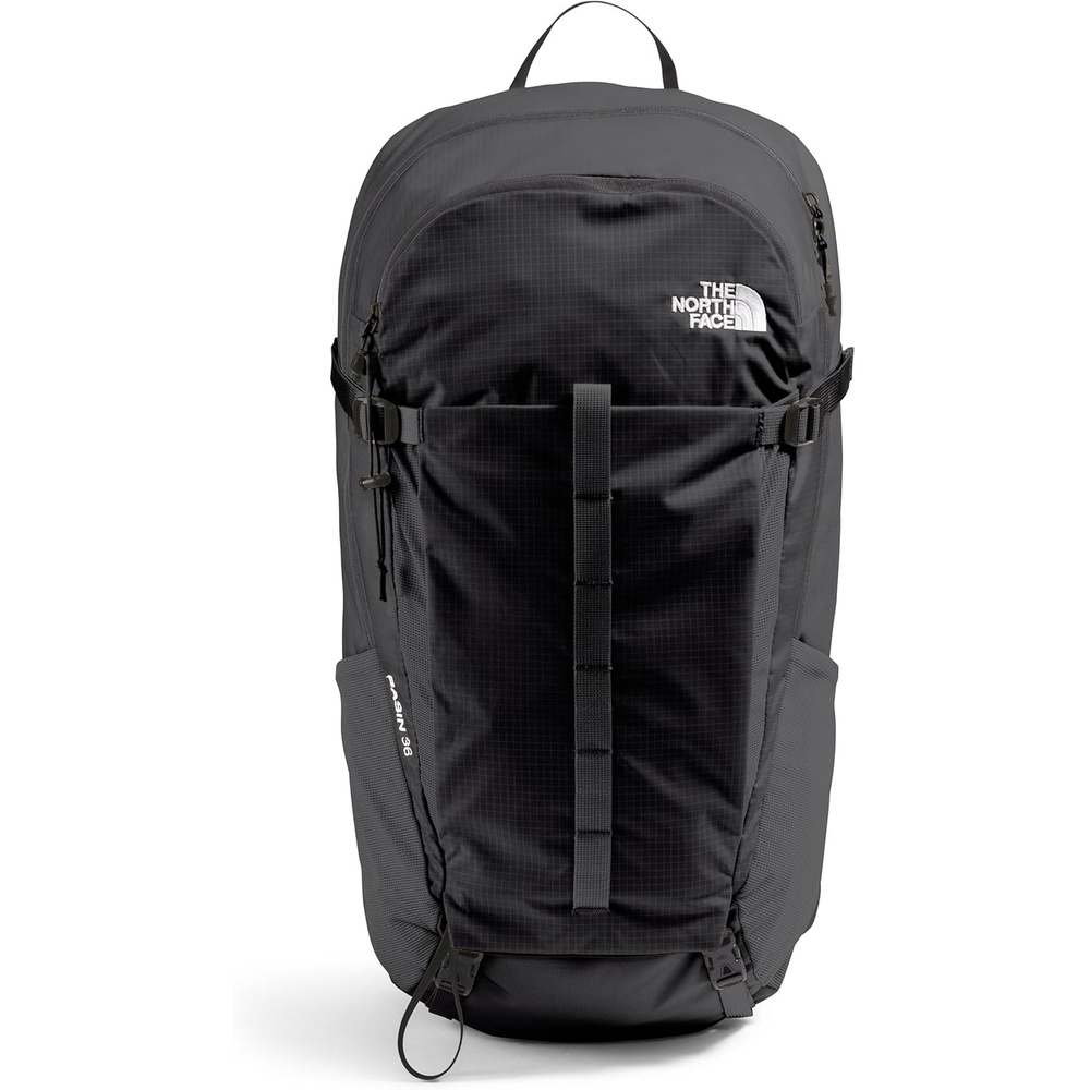 image:imageThe North Face Basin 36 Liter Technical Daypack with Rain Cover Unisex Backpack Padded Hipbelt Chest Strap Hiking Pole Attachment Duck GreenShady Blue One SizeTnf BlackTnf Blacknpf