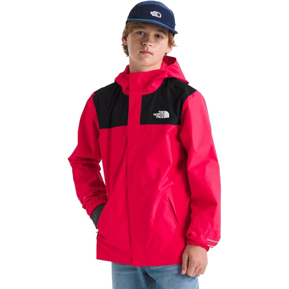 image:imageThe North Face Boys Antora Waterproof Rain JacketHibiscus
