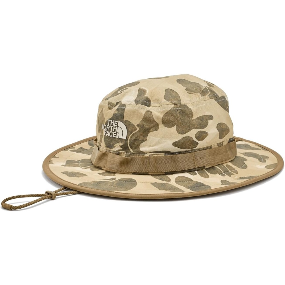 image:imageThe North Face Class V Brimmer Lightweight Summer Bucket Hat for Men amp Women UPF 40 Protection Chin StrapCedar Heritage Print