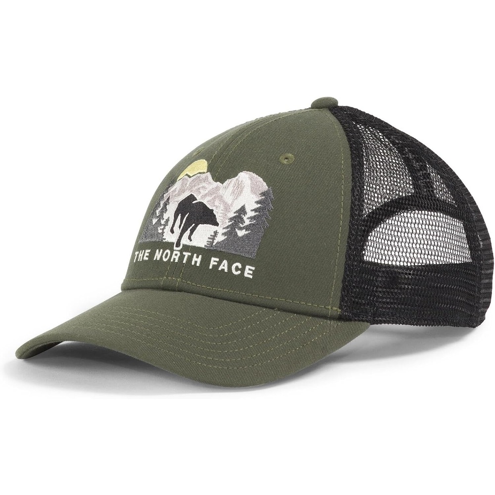 image:imageThe North Face Embroidered Mudder TruckerNew Taupe GreenBear Graphic
