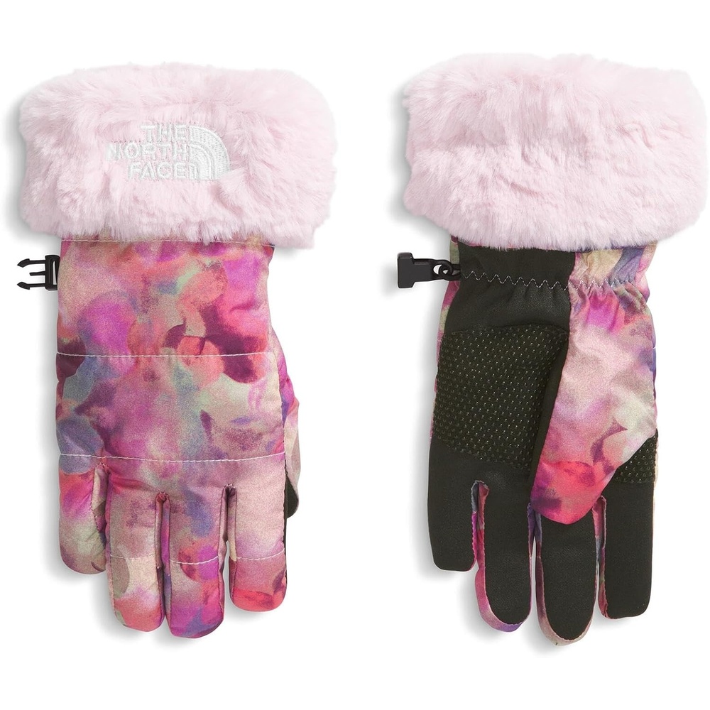 image:imageThe North Face Girls Shasta Gloves Little KidBig KidLite Lilac Lens Flare Print