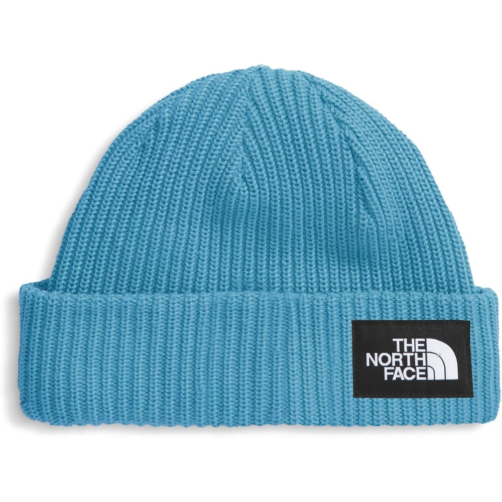 image:imageThe North Face Kids Salty Dog Winter Beanie Cuffed Winter Hat Moisture Management Flashdry Cable DetailingDusk Blue