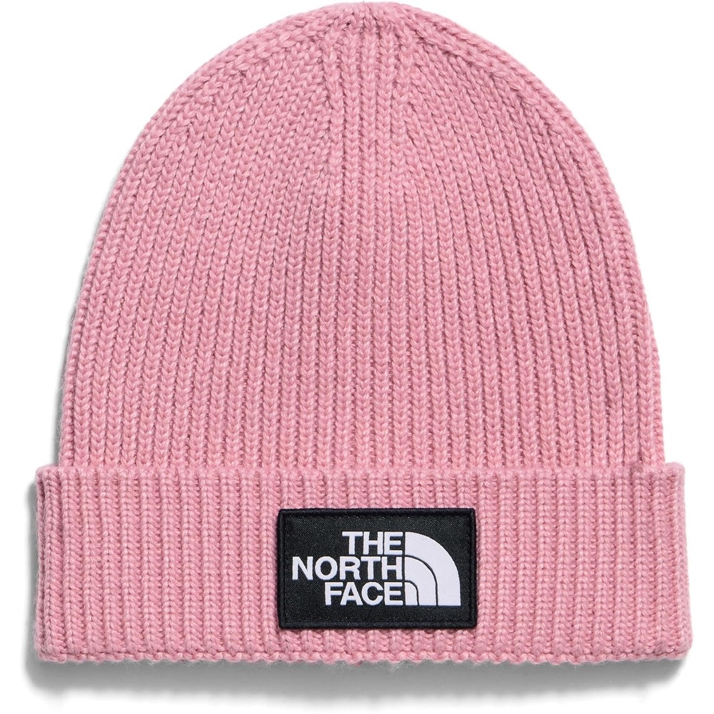 image:imageThe North Face Kids TNF Logo Box Cuffed Beanie Classic Fit Winter Hat for Boys amp Girls Soft amp Stretchy Recycled YarnPrimrose