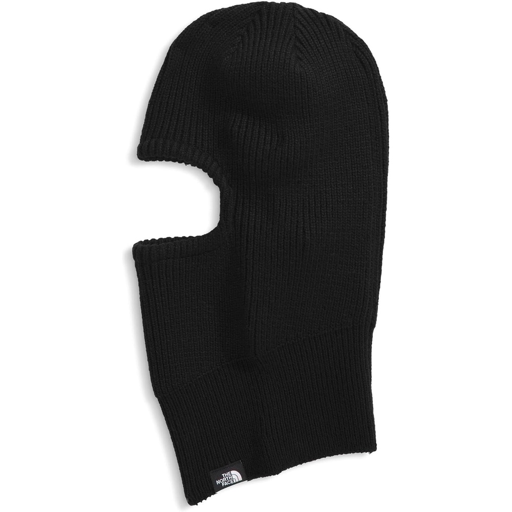 image:imageThe North Face Kids TNF Logo Box Knit Balaclava Flexible Fit Winter Head Covering for Men amp Women Stretchy Yarn Contoured Neck