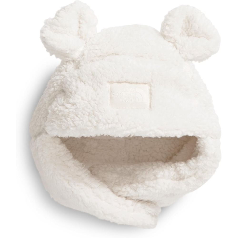 image:imageThe North Face Kids Trapper Warm Winter Hat for Toddlers with Soft Fleece Lining Cute Bear Ears amp Cozy EarflapsWhite Dune