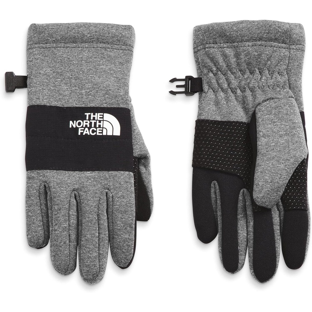 image:imageThe North Face Little Kids Sierra Fleece Etip Glove Touchscreen Compatible Silicone Gripper Dots Pairing ClipTnf Medium Grey Heather